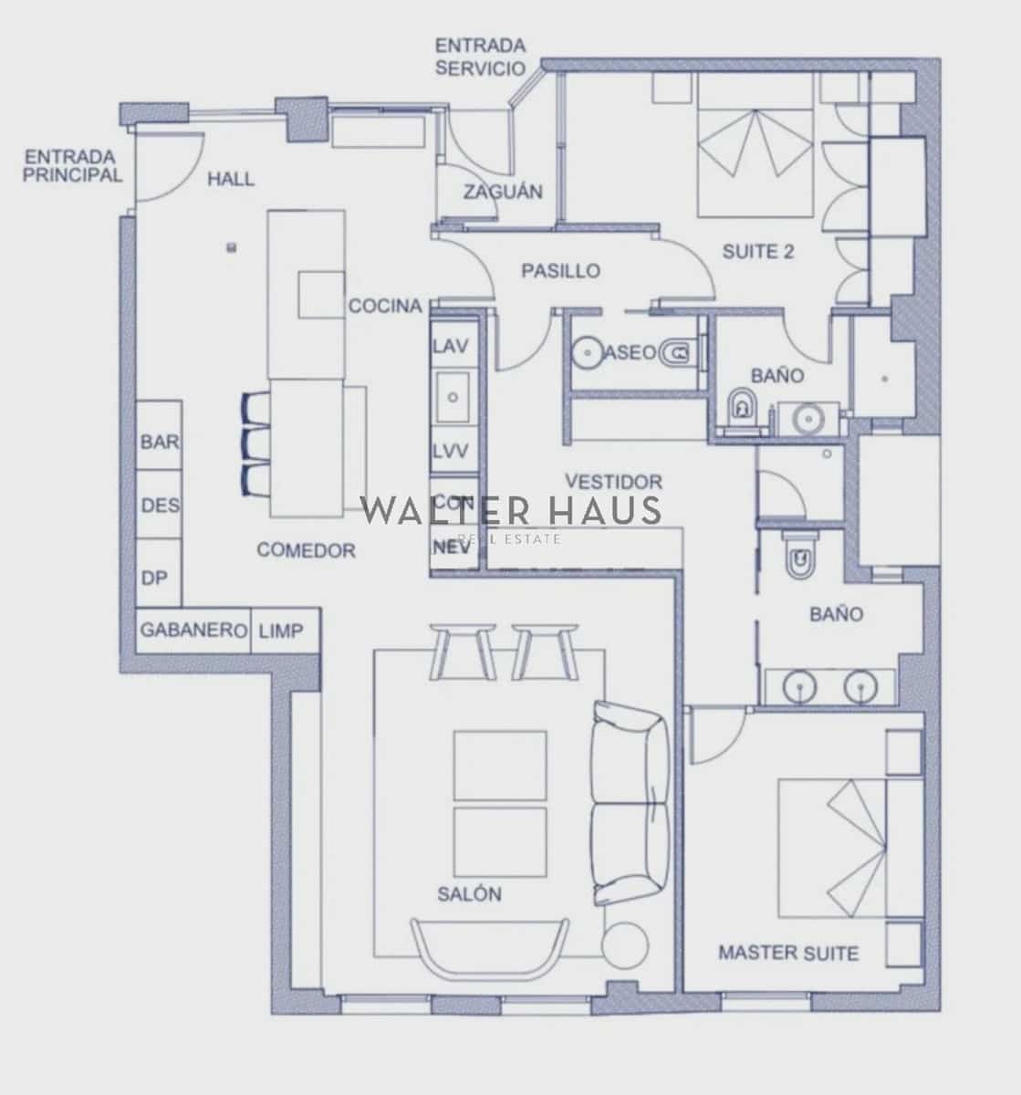 2 soverom Leilighet til salgs i Madrid by - € 1 175 000 (Ref: 9231960)