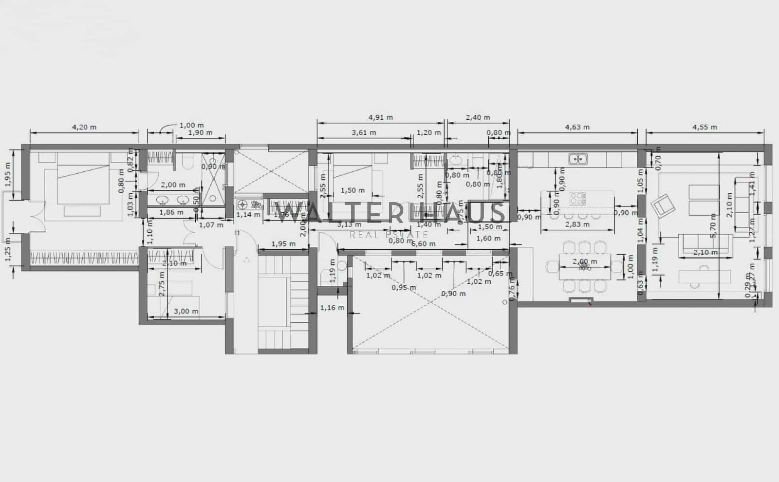 3 slaapkamer Flat te koop in Barcelona stad - € 1.297.000 (Ref: 9239334)