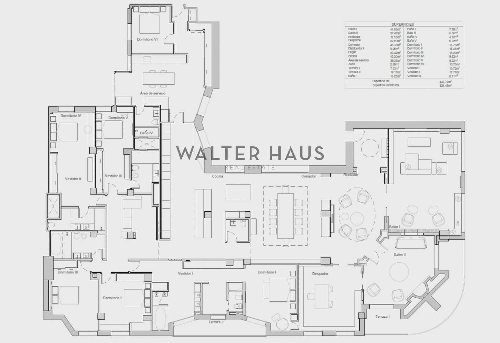 6 slaapkamer Flat te koop in Madrid stad met zwembad - € 5.400.000 (Ref: 9239335)