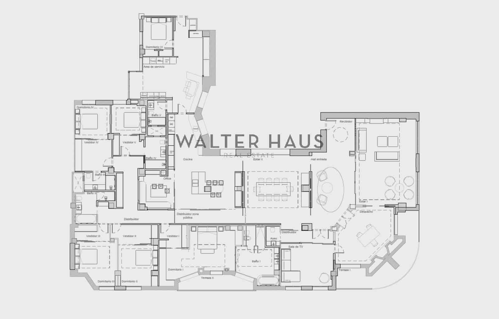 6 slaapkamer Flat te koop in Madrid stad - € 6.225.000 (Ref: 9239335)
