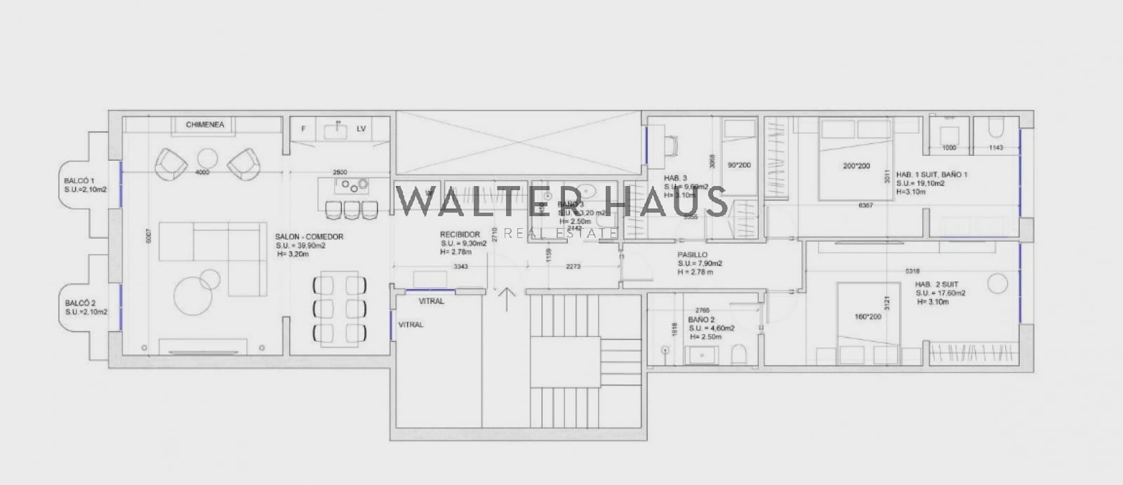 3 soverom Leilighet til salgs i Barcelona by - € 1 180 000 (Ref: 9251601)