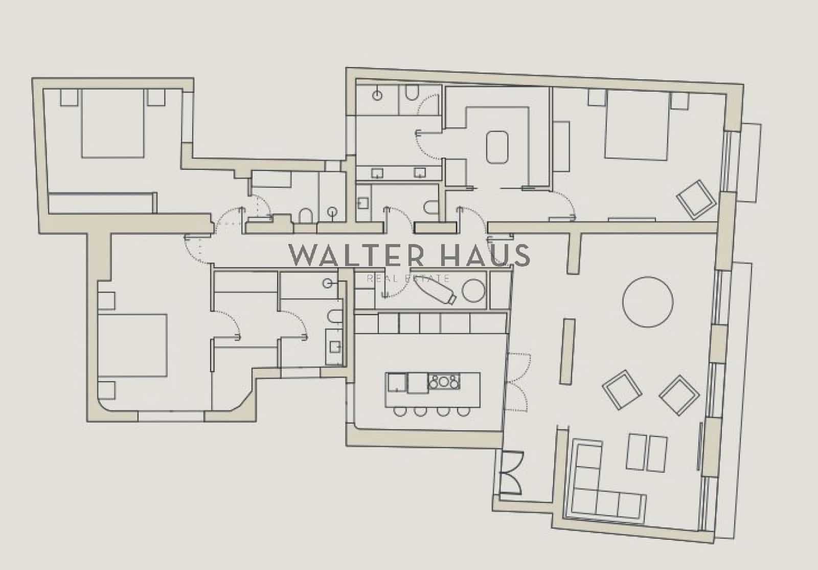 3 soveværelse Lejlighed til salg i Madrid by - € 2.550.000 (Ref: 9267719)