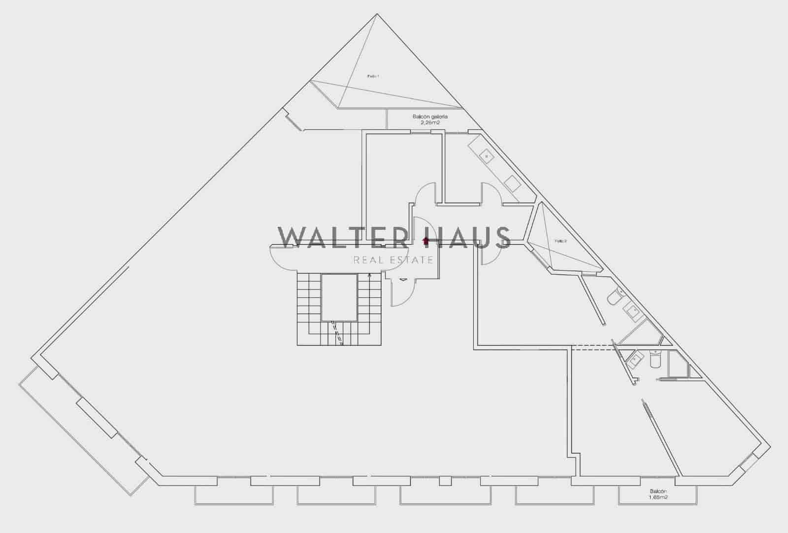 2 makuuhuone Asunto myytävänä paikassa Barcelona kaupunki - 540 000 € (Ref: 9296418)