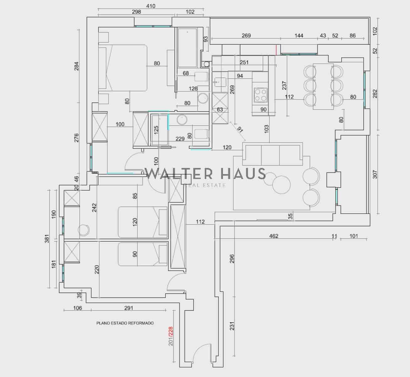 3 camera da letto Appartamento in vendita in Madrid citta - 1.130.000 € (Rif: 9309213)