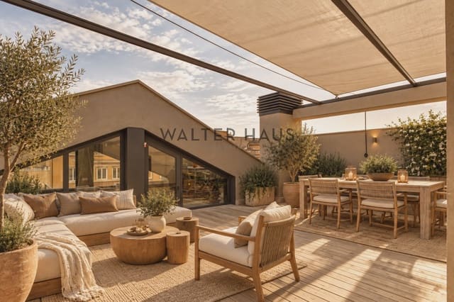 Ático de 3 habitaciones en La Vila Olímpica del Poblenou, Barcelona ciudad en venta - 1.195.000 € (Ref: 9318144)
