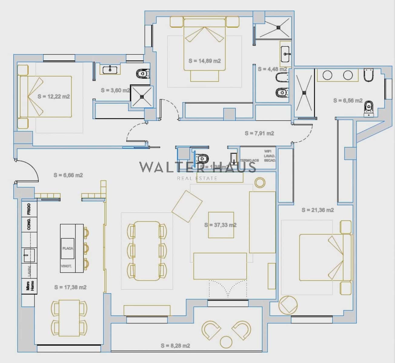 3 bedroom Flat for sale in Madrid city - € 2,490,000 (Ref: 9319962)