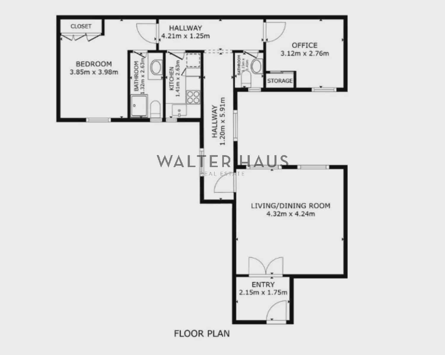 2 soveværelse Lejlighed til salg i Madrid by - € 800.000 (Ref: 9337057)