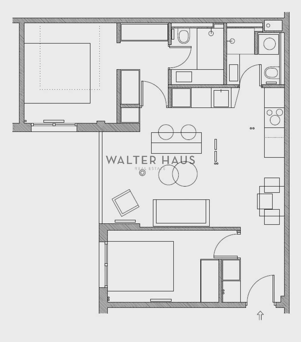 2 bedroom Flat for sale in Madrid city - € 730,000 (Ref: 9340212)