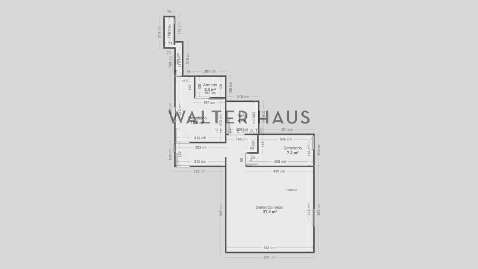 2 slaapkamer Penthouse te koop in Barcelona stad - € 599.000 (Ref: 9344092)