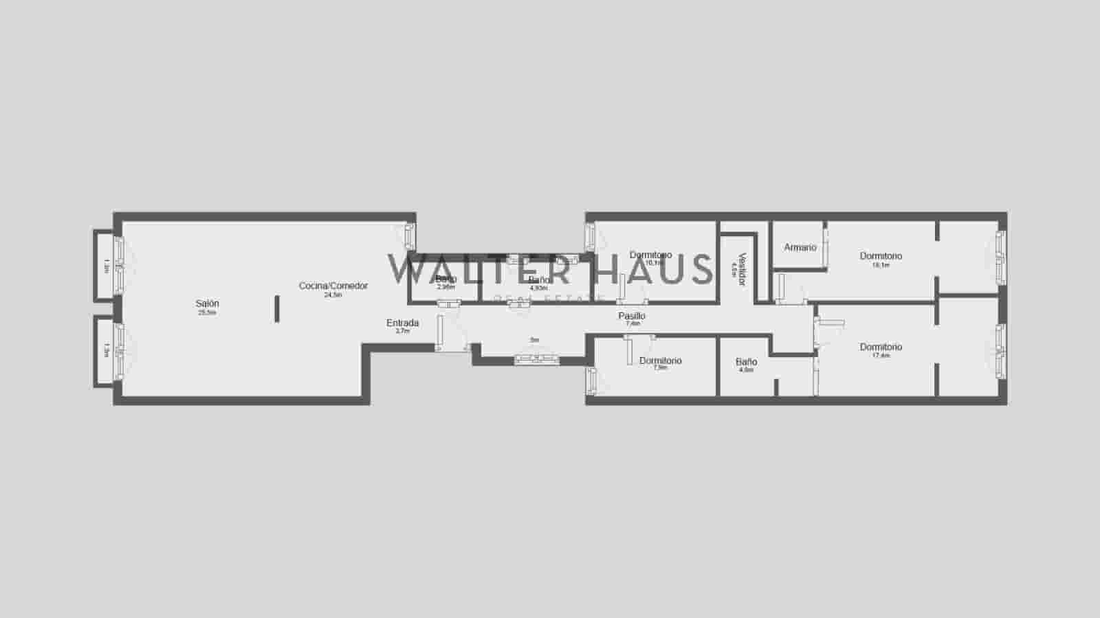 4 quarto Apartamento para venda em Barcelona cidade - 1 435 000 € (Ref: 9345730)