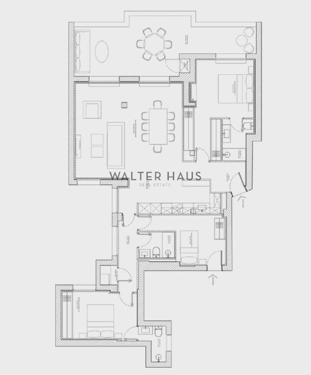 3 soveværelse Penthouse til salg i Madrid by - € 1.790.000 (Ref: 9348019)