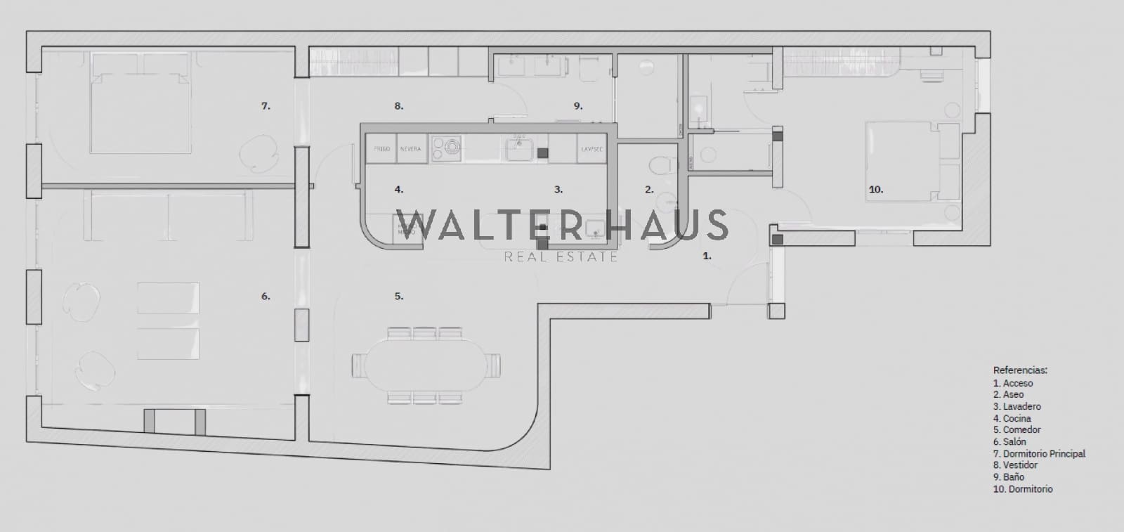 2 soveværelse Lejlighed til salg i Madrid by med swimmingpool - € 1.800.000 (Ref: 9350089)