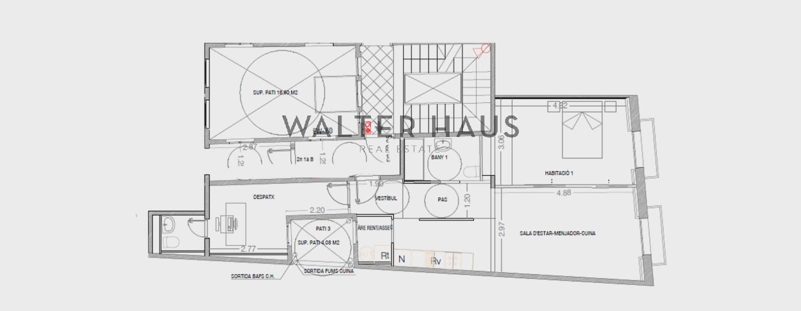 2 makuuhuone Asunto myytävänä paikassa Barcelona kaupunki - 680 000 € (Ref: 9352920)