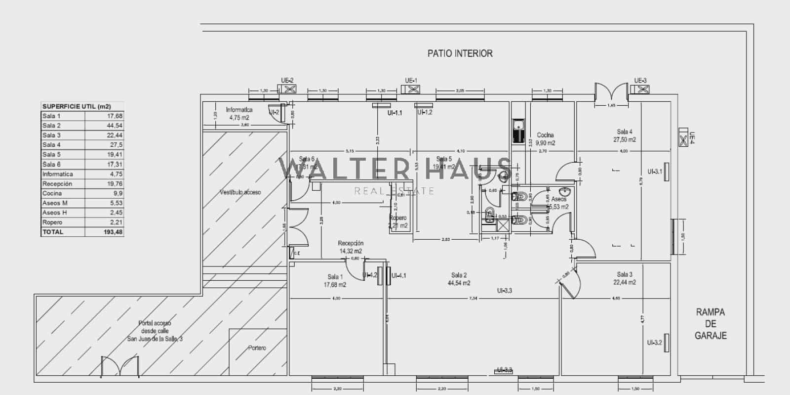 Office for sale in Madrid city - € 850,000 (Ref: 9374670)