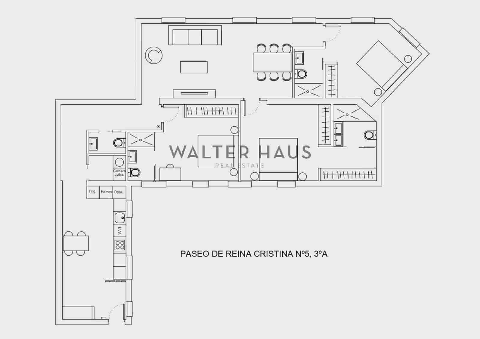 3 sovrum Lägenhet till salu i Madrid stad - 1 190 000 € (Ref: 9415268)