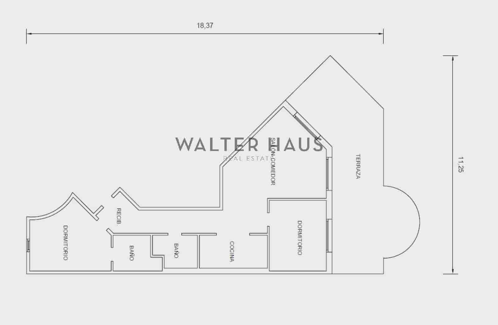 2 slaapkamer Penthouse te koop in Barcelona stad - € 895.000 (Ref: 9426240)