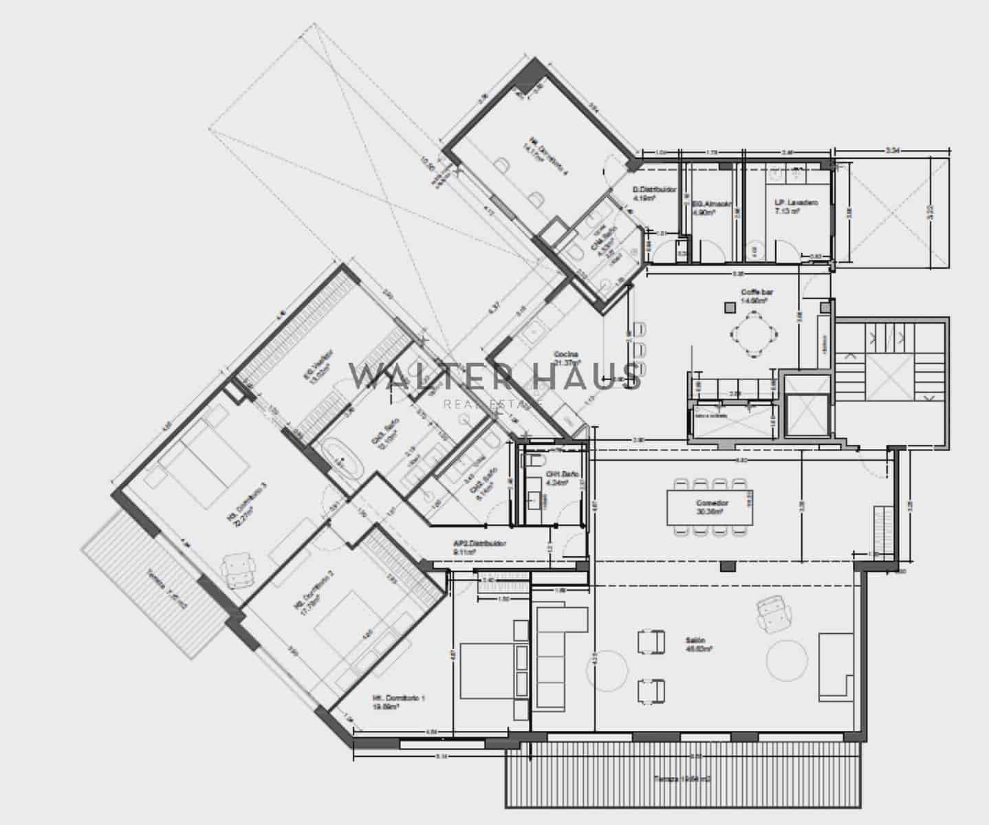 4 soverom Leilighet til salgs i Barcelona by med svømmebasseng - € 2 300 000 (Ref: 9429006)