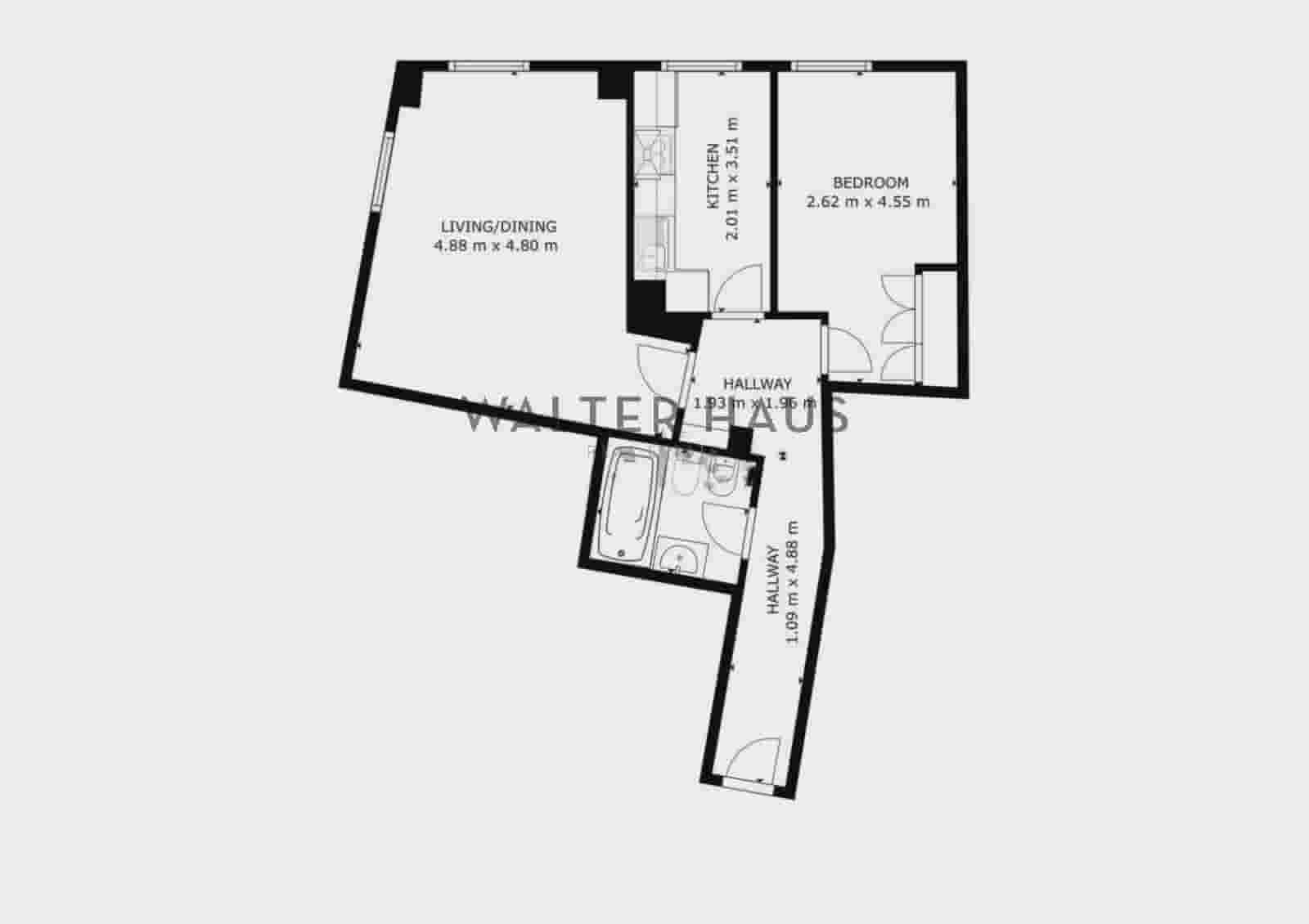 1 Zimmer Wohnung zu verkaufen in Madrid Stadt - 590.000 € (Ref: 9436488)