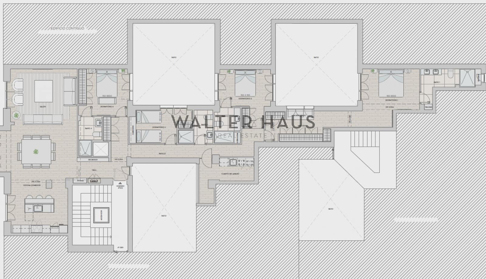 4 soveværelse Lejlighed til salg i Madrid by - € 2.950.000 (Ref: 9438267)