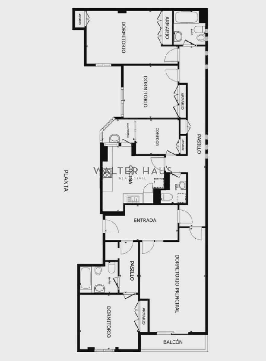4 chambre Appartement à vendre à Madrid ville avec piscine - 1 150 000 € (Ref: 9439011)