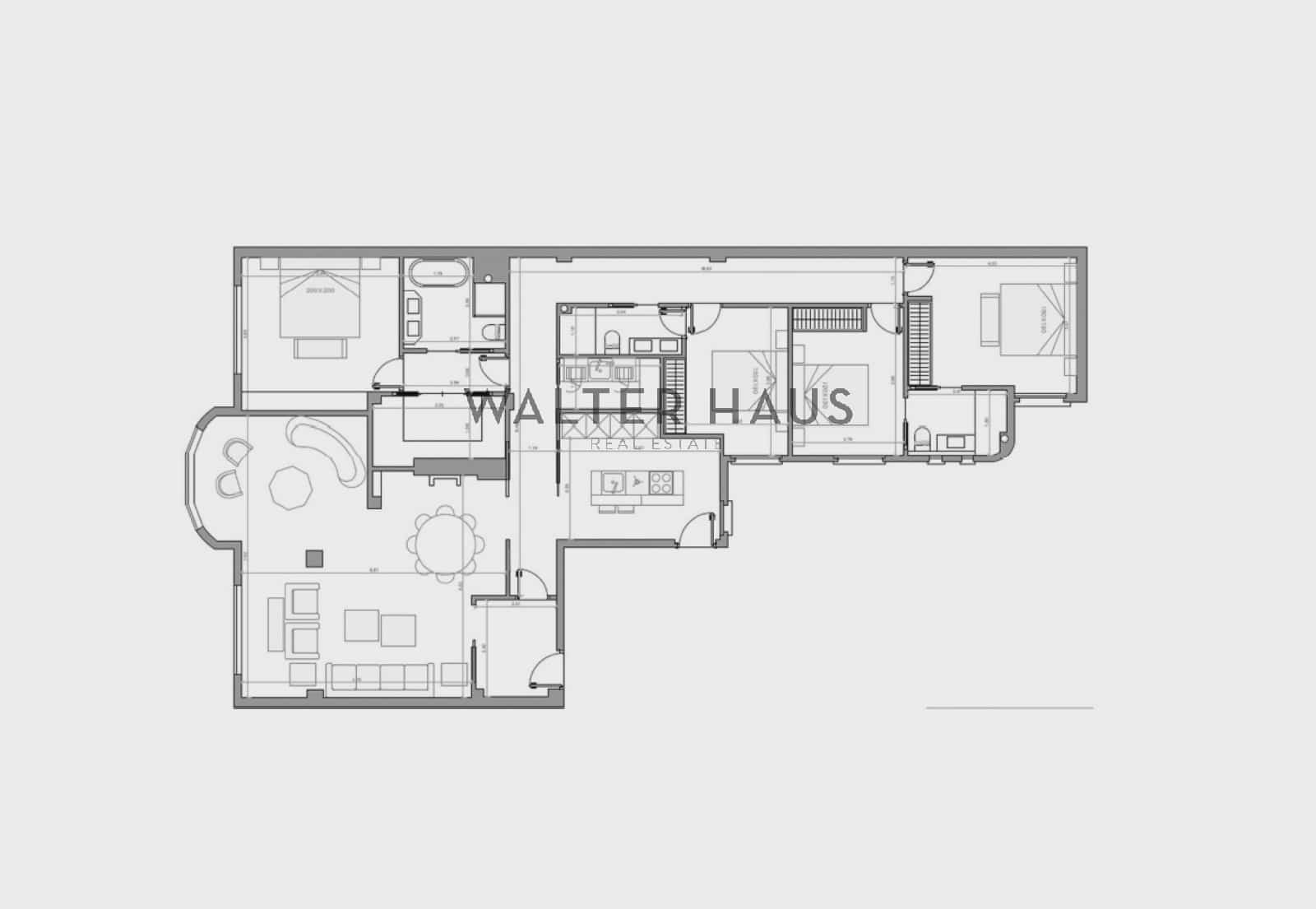 4 chambre Appartement à vendre à Madrid ville - 3 230 000 € (Ref: 9444535)