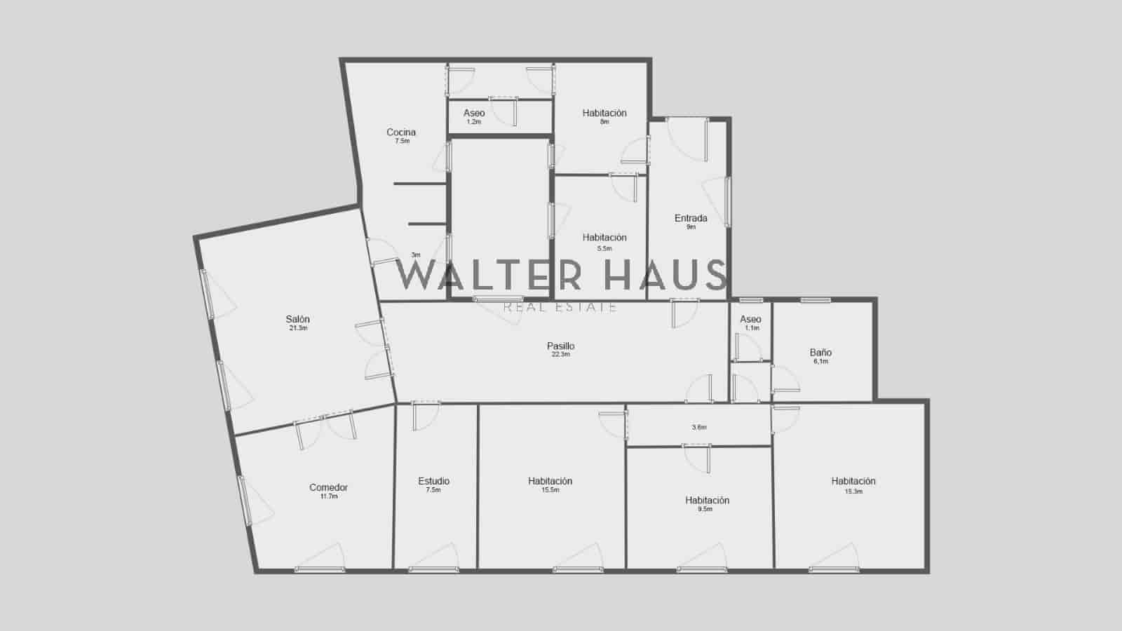 5 soverom Leilighet til salgs i Barcelona by - € 1 225 000 (Ref: 9444784)