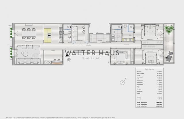 4 soverom Leilighet til salgs i La Dreta de L'Eixample, Barcelona by - € 1 720 000 (Ref: 9449874)