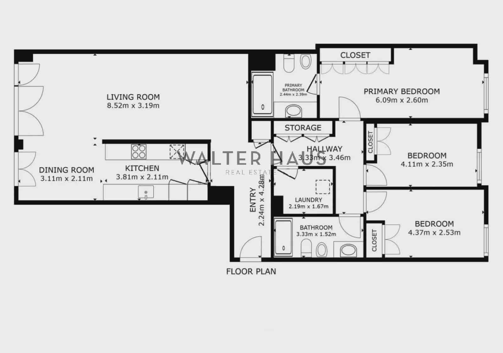 3 bedroom Flat for sale in Madrid city - € 2,000,000 (Ref: 9460852)
