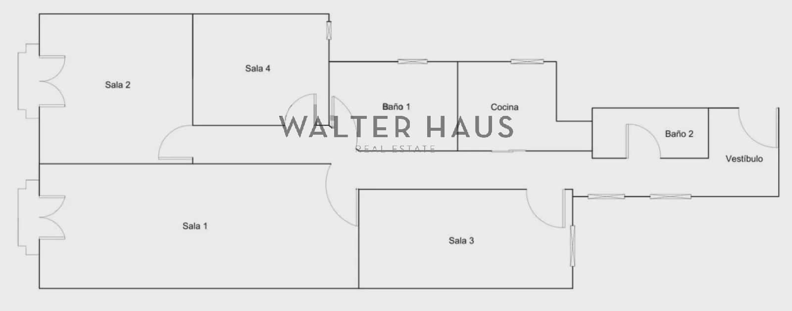 3 Zimmer Wohnung zu verkaufen in Madrid Stadt - 1.255.000 € (Ref: 9467783)