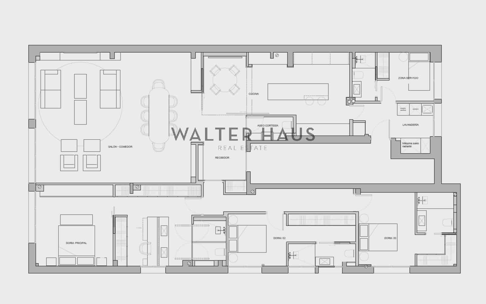 Piso de 4 habitaciones en Madrid ciudad en venta con piscina - 3.700.000 € (Ref: 9469933)