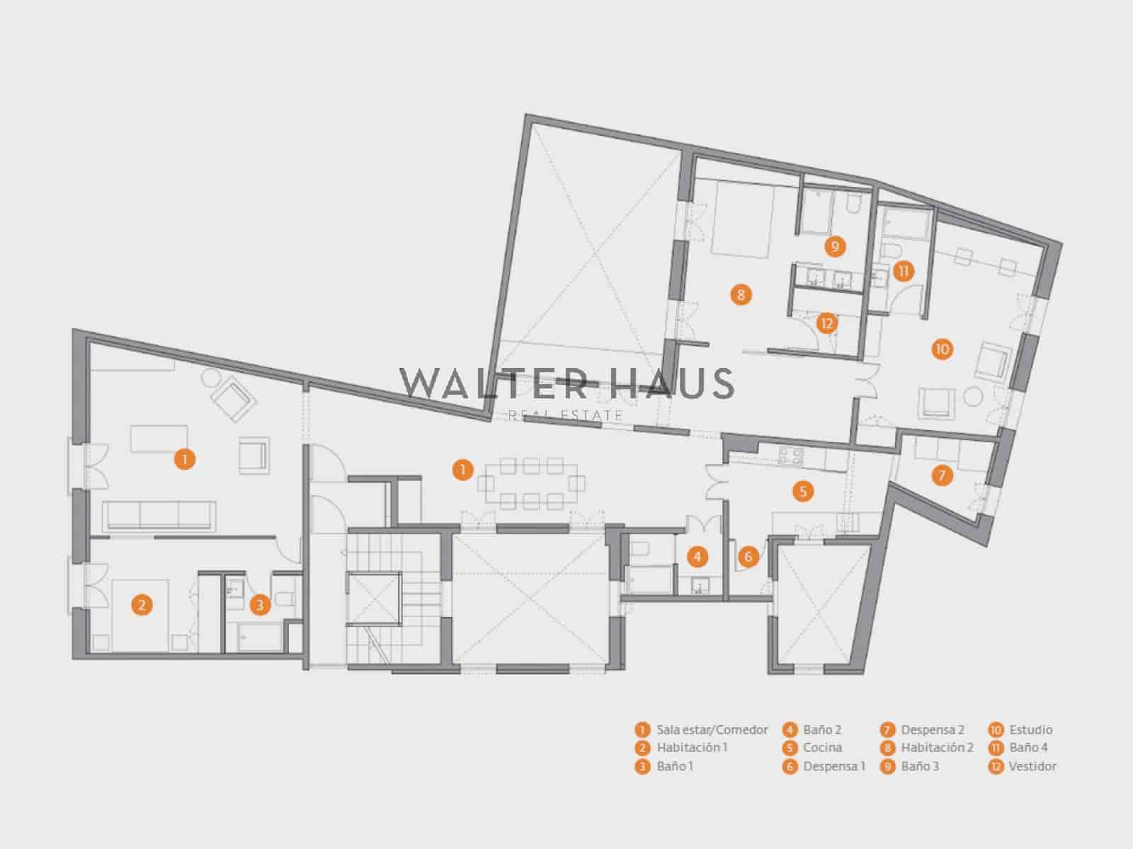 3 camera da letto Appartamento in vendita in Barcelona citta - 699.000 € (Rif: 9470040)