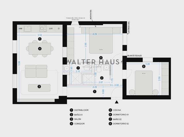 2 soverom Leilighet til salgs i Goya, Madrid by - € 785 000 (Ref: 9487216)