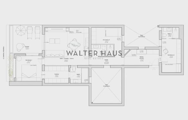 3 soverom Penthouse til salgs i Goya, Madrid by med svømmebasseng - € 1 590 000 (Ref: 9489970)