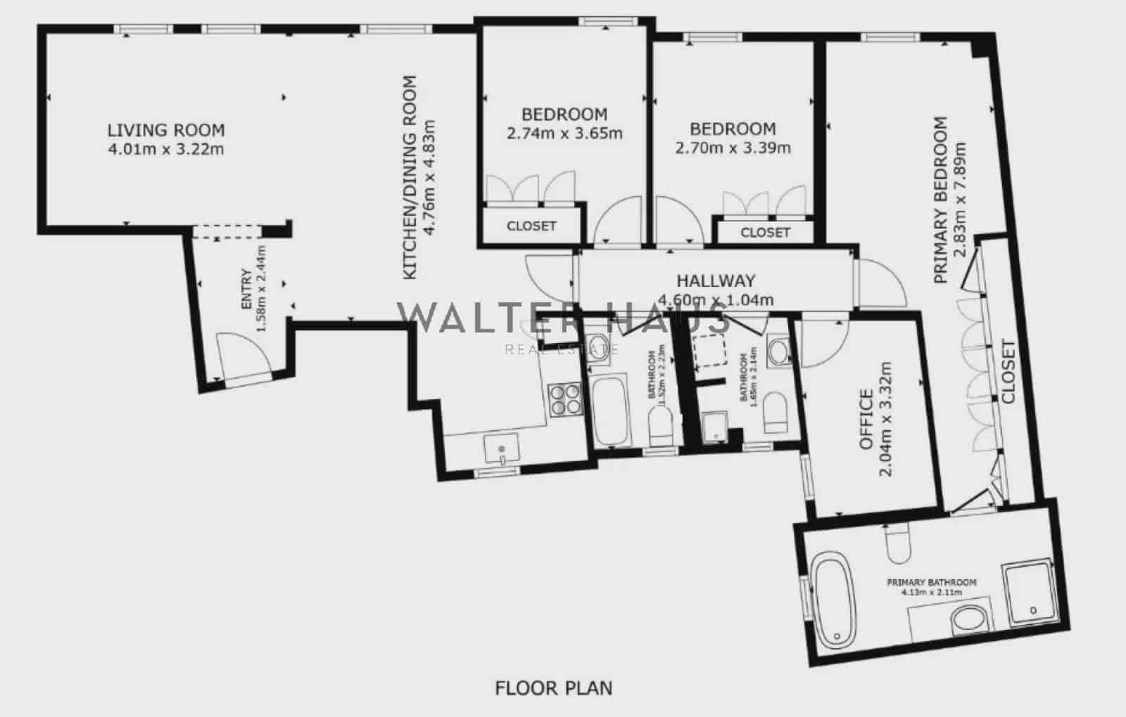 4 camera da letto Appartamento in vendita in Madrid citta - 1.185.000 € (Rif: 9491669)