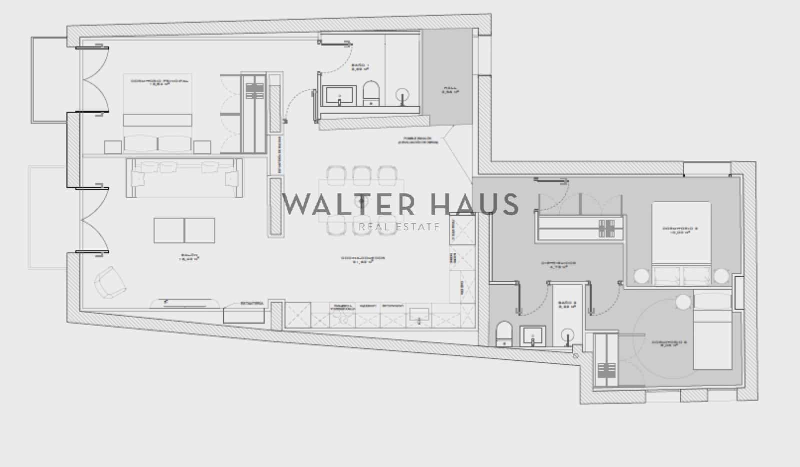 3 bedroom Flat for sale in Madrid city - € 1,100,000 (Ref: 9502945)