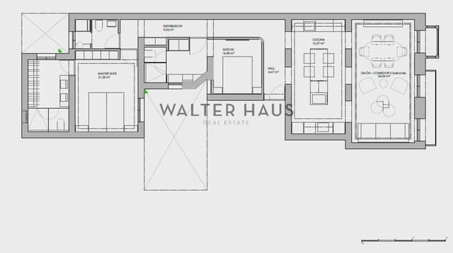 Piso de 2 habitaciones en Goya, Madrid ciudad en venta con piscina - 1.385.000 € (Ref: 9503125)