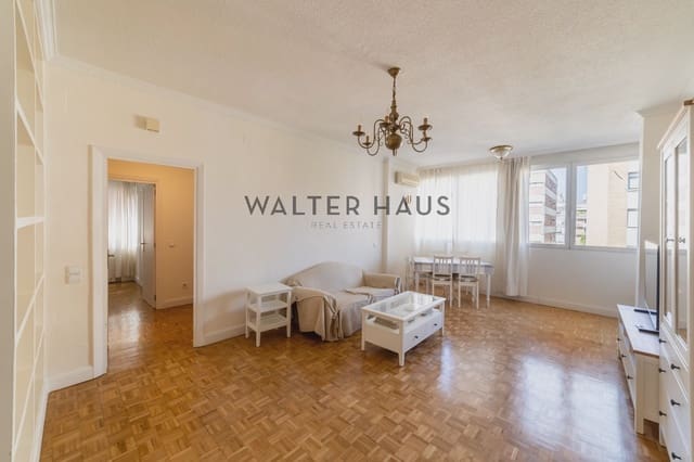 2 slaapkamer Flat te huur in Nueva España, Madrid stad met zwembad garage - € 2.100 (Ref: 9503451)