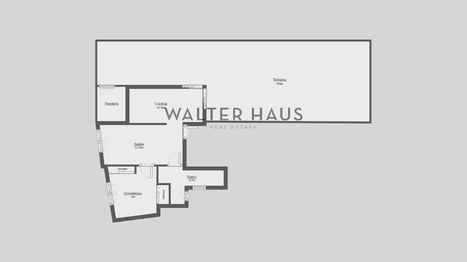 1 slaapkamer Penthouse te koop in Barcelona stad - € 495.000 (Ref: 9528339)