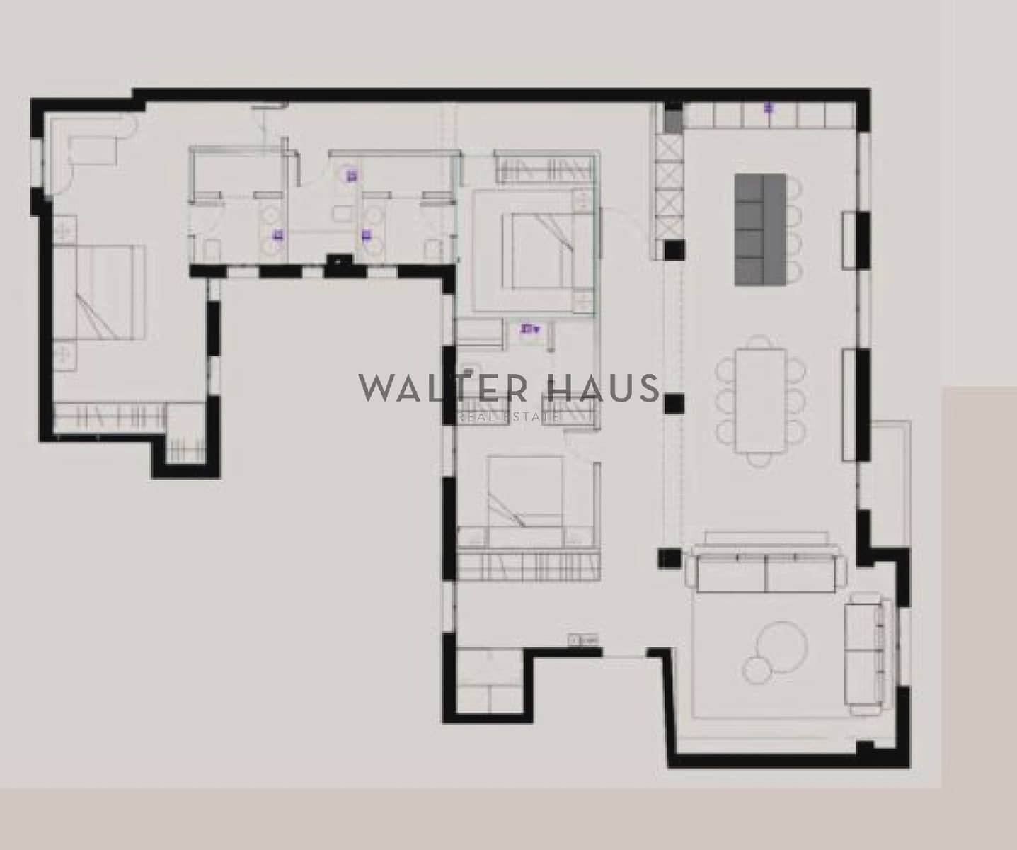 3 makuuhuone Asunto myytävänä paikassa Madrid kaupunki - 2 700 000 € (Ref: 9529034)