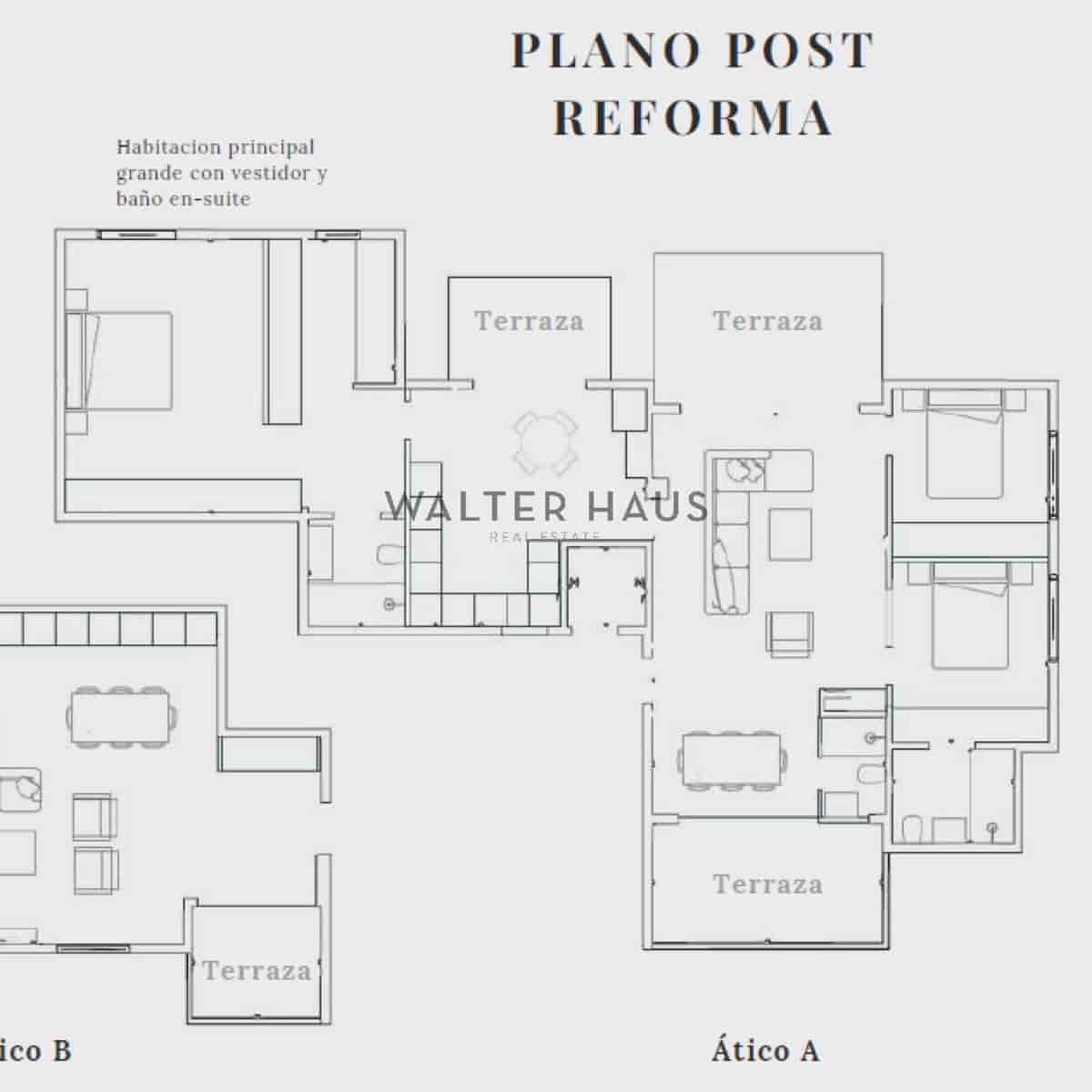 3 slaapkamer Penthouse te koop in Madrid stad - € 1.695.000 (Ref: 9529036)