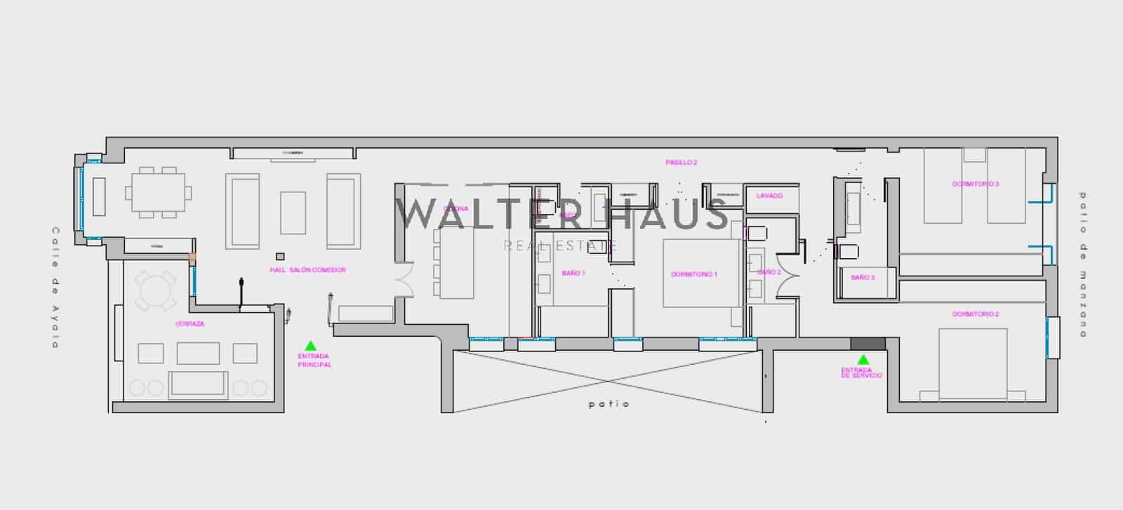 3 bedroom Penthouse for sale in Madrid city - € 2,720,000 (Ref: 9552631)