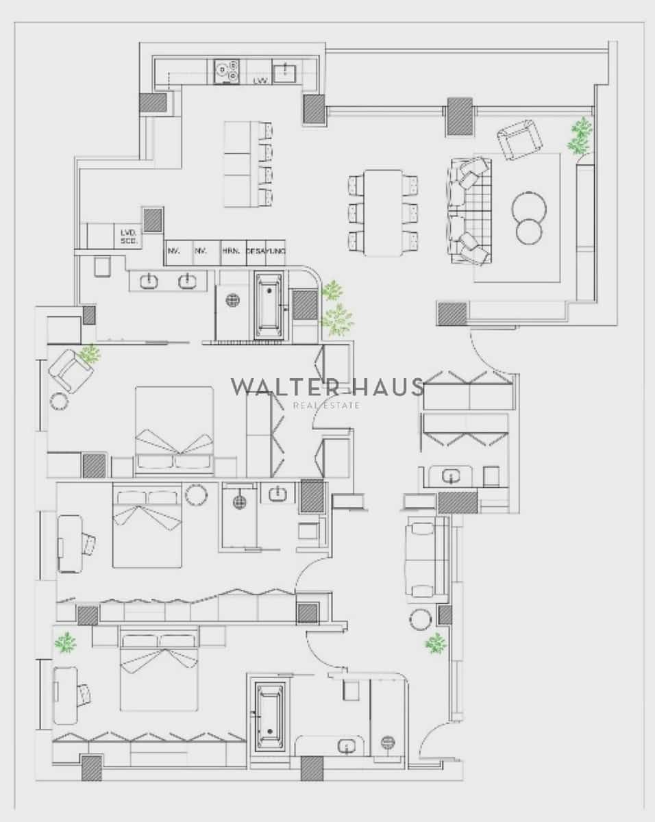 3 makuuhuone Asunto myytävänä paikassa Madrid kaupunki - 2 995 000 € (Ref: 9558974)