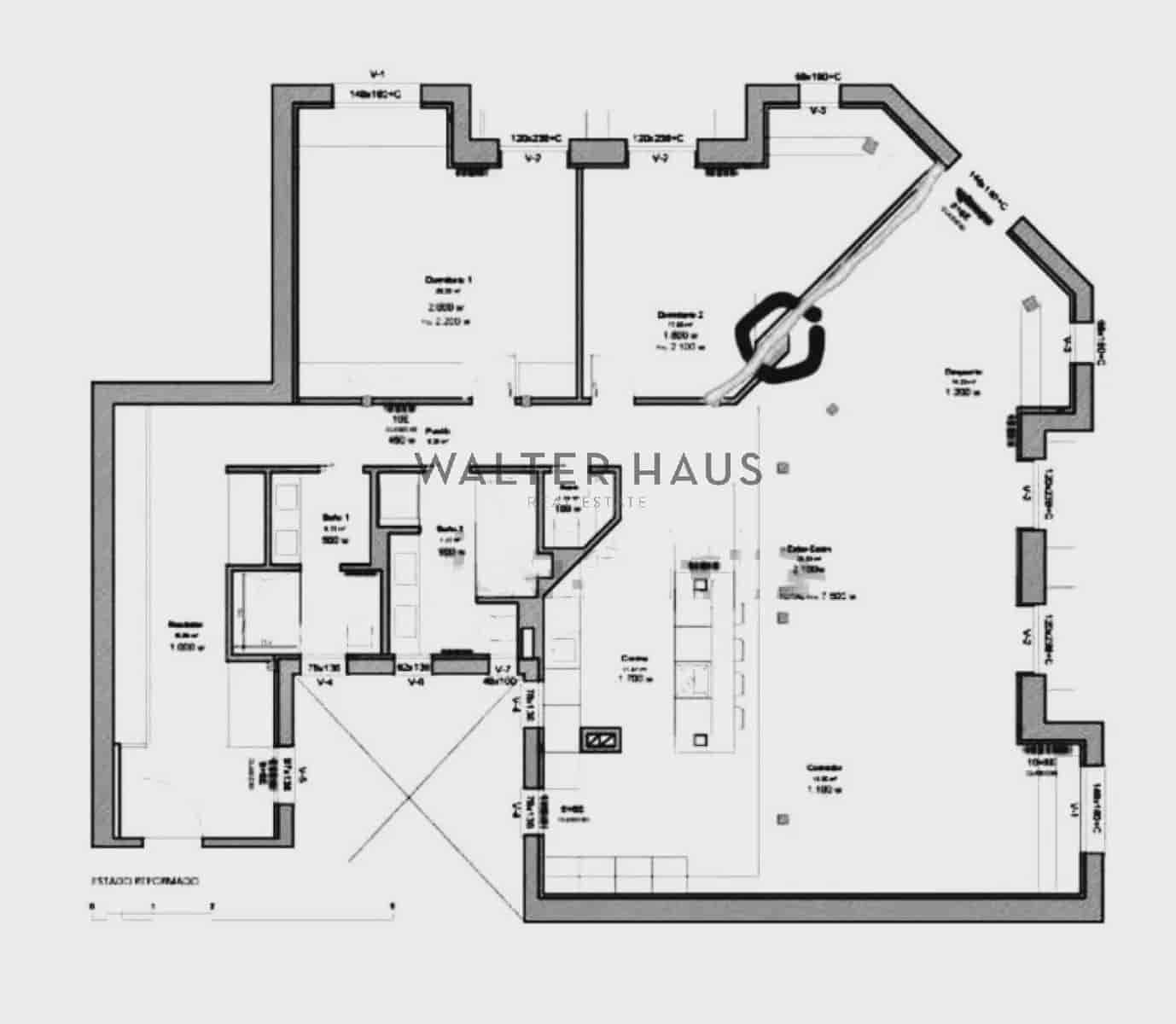 2 chambre Appartement à vendre à Madrid ville - 2 260 000 € (Ref: 9559842)