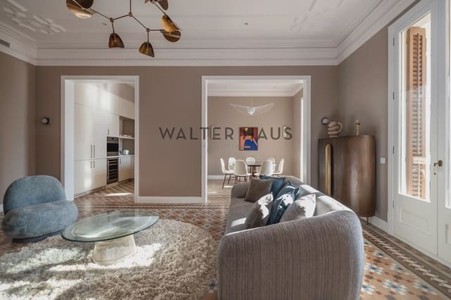 4 sypialnia Mieszkanie na sprzedaż w La Dreta de L'Eixample, Miasto Barcelona - 2 250 000 € (Ref: 9565689)