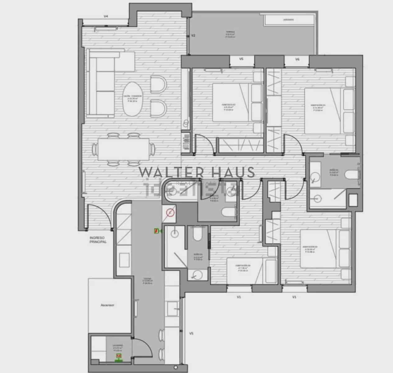 4 soverom Leilighet til salgs i Madrid by - € 1 200 000 (Ref: 9569975)