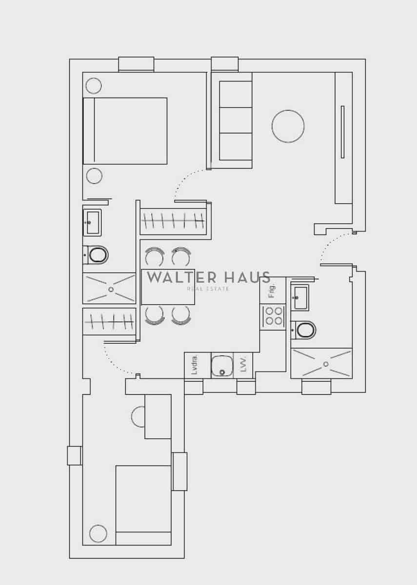 2 chambre Appartement à vendre à Madrid ville - 560 000 € (Ref: 9593229)