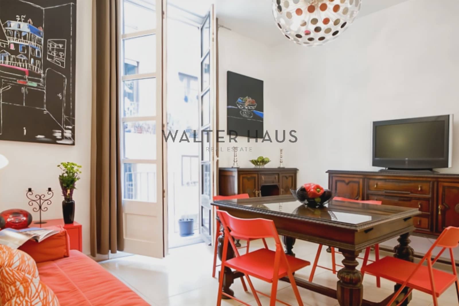 Appartement de 2 chambres à louer à Barcelone ville - 1 402 € (Ref: 9606621)