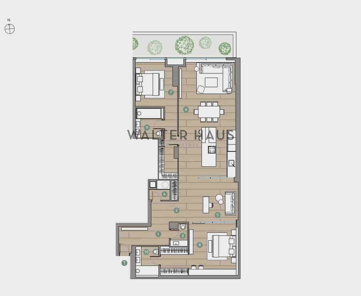2 slaapkamer Flat te koop in Madrid stad - € 2.347.000 (Ref: 9618692)