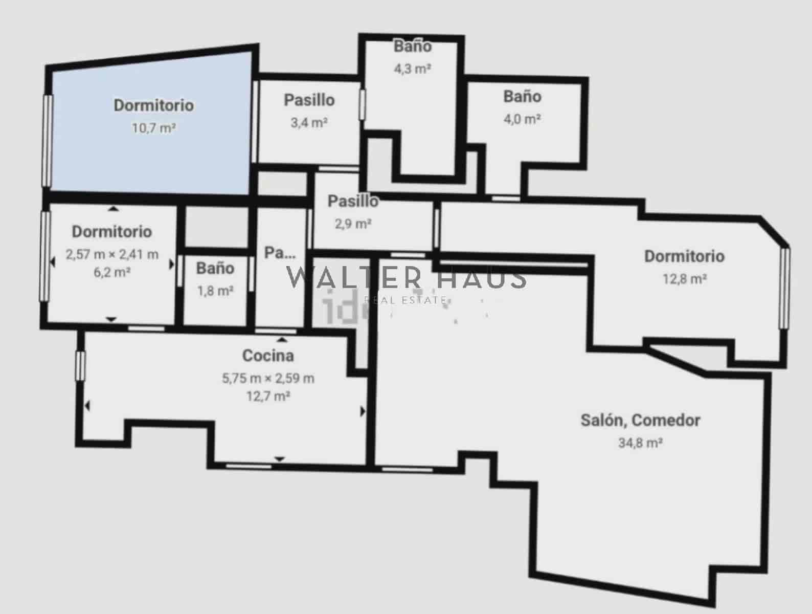 3 bedroom Flat for sale in Madrid city - € 975,000 (Ref: 9628308)