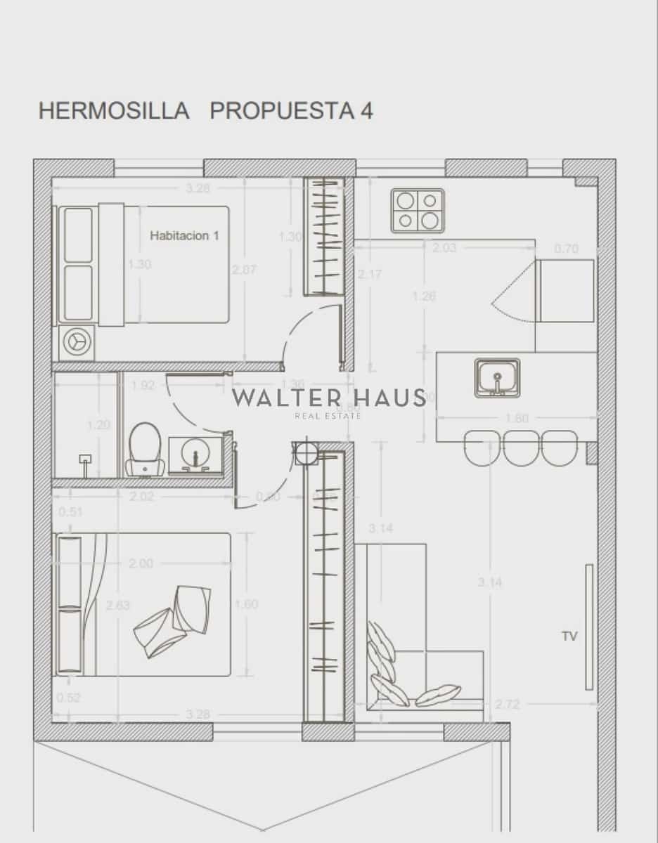 2 slaapkamer Flat te koop in Madrid stad - € 599.000 (Ref: 9629386)